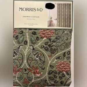 Morris & Co Shower Curtain Seasons By May Green 72x72